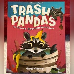 Trash Pandas Card Game - Practices Probability & Decision Making - Ages‎ 8+ EUC